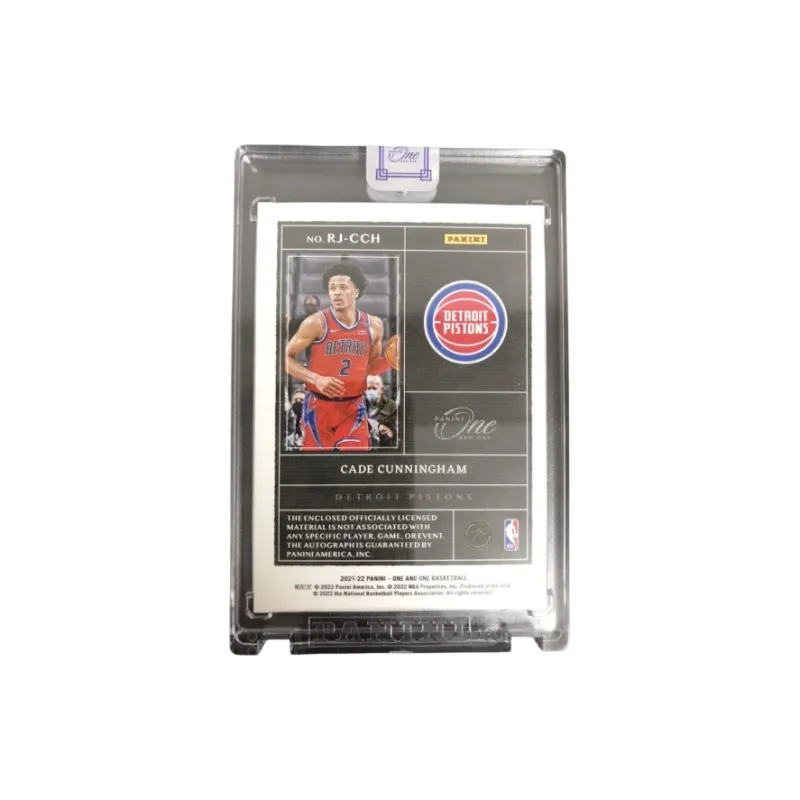 PANINI 2021 22 OneandOneRC Cunningham CC 4/5 Rising Stars RPA Brutal Slashing Star Card Quality Pass Sports Cards 1 Pc-1