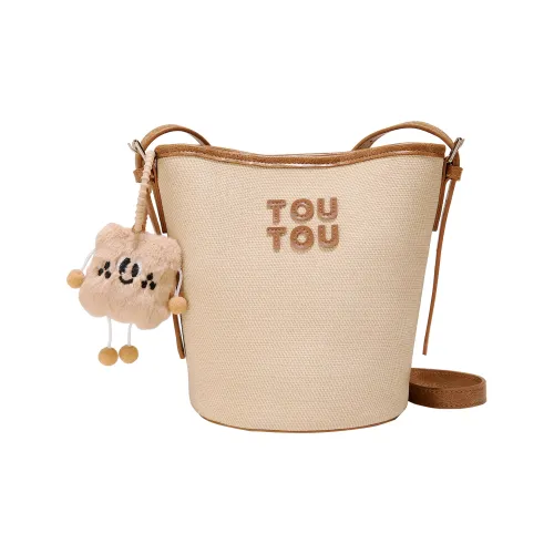 TOUTOU Crossbody Bags Cinnamon Milk Tea