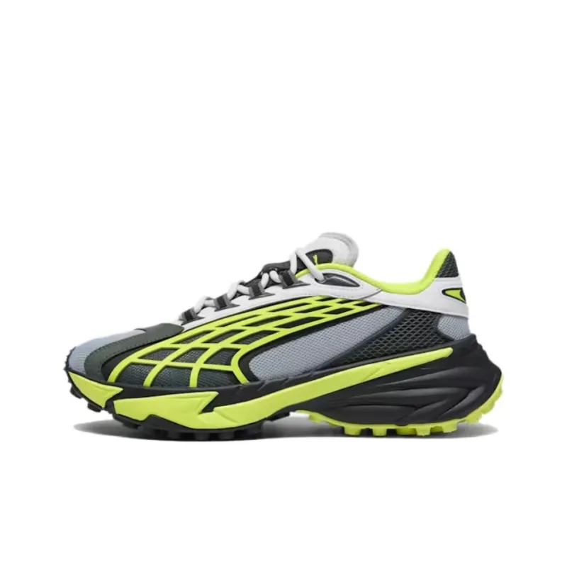 PUMA Spire Anti Slip Wear Resistant Low Top Casual Shoes Unisex Gray Green-0