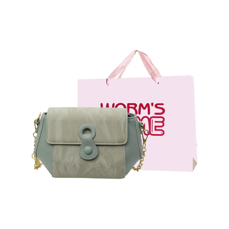 Worm's Home PU Shoulder Bag Women's-10