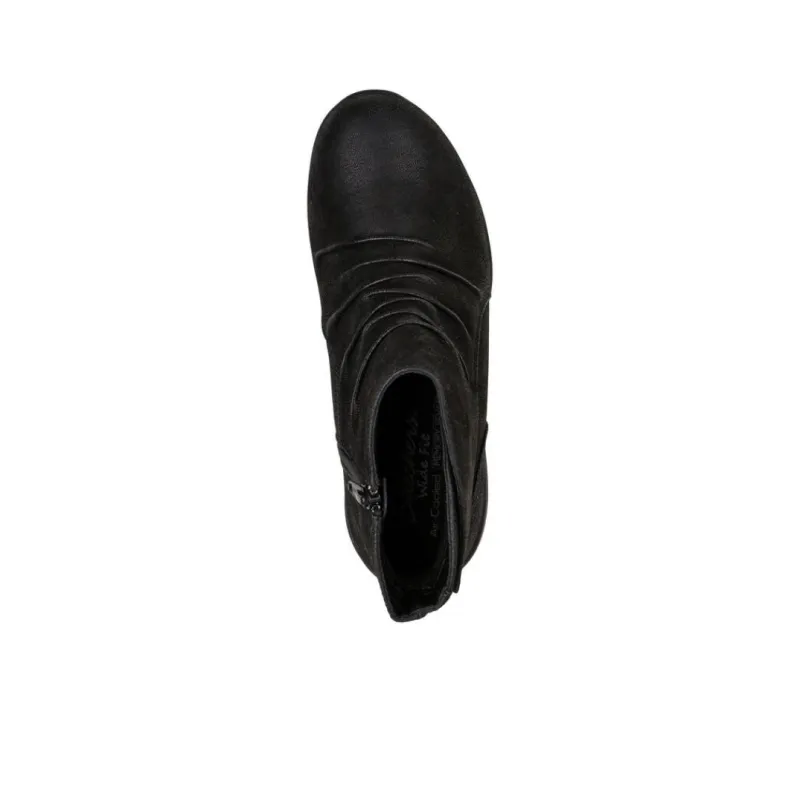 Skechers Arya Ankle Boots Women's Black-3