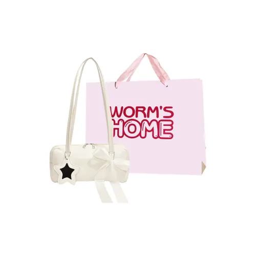 Worm's Home Shoulder Bags