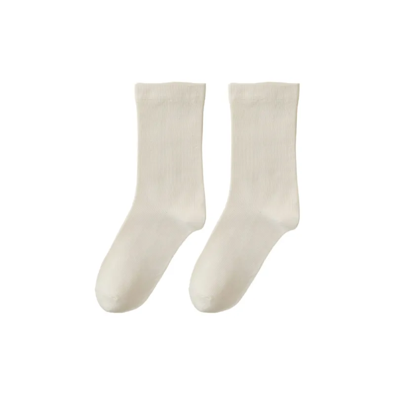 PLAN IN Mid Calf Socks Women's Box 5 Pack-4