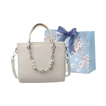 REDOO PU Shoulder Bag Regular Women's White/Black/Blue/Pink