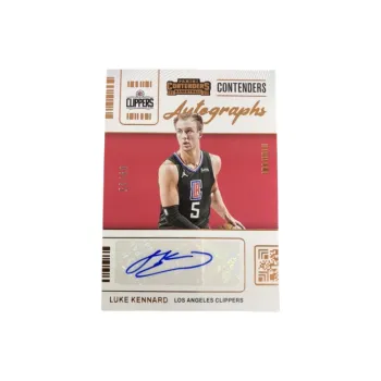 PANINI 21 22 Panini Luke Kennard Ticket Series 25 Signed Three Point Shooter Clippers Star Card Pass Sports Cards 1 Pc