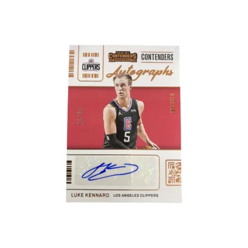 PANINI 21 22 Panini Luke Kennard Ticket Series 25 Signed Three Point Shooter Clippers Star Card Pass Sports Cards 1 Pc