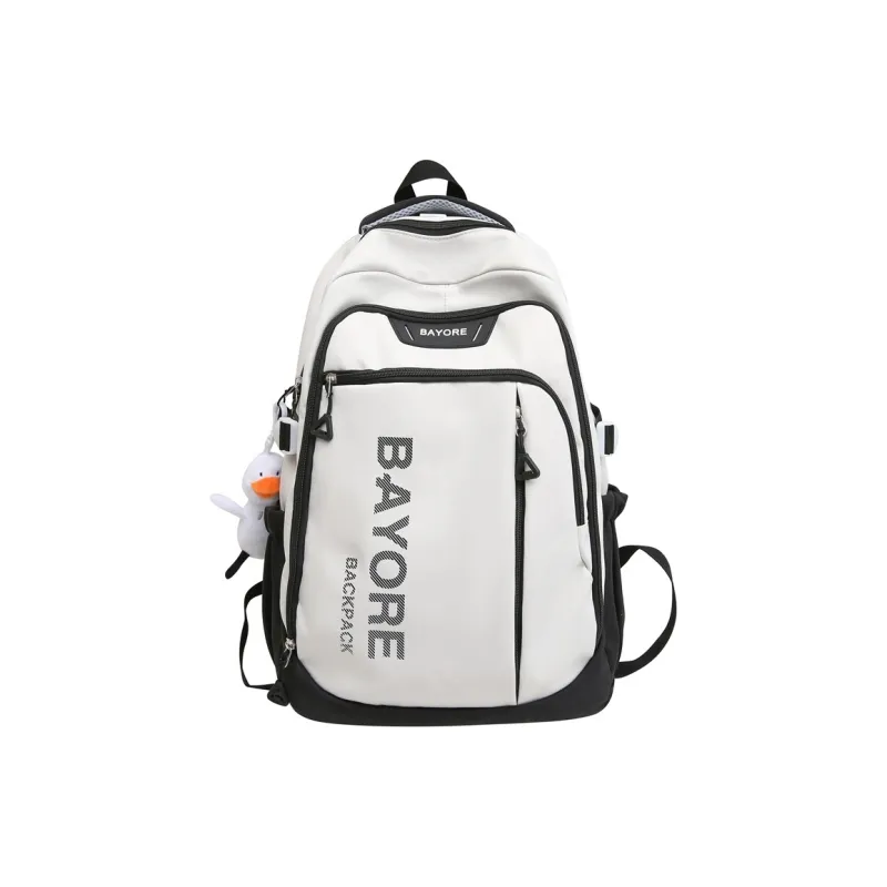 DALO Nylon Backpack Laptop Backpack Regular Unisex Black/Blue/Red/Orange-0