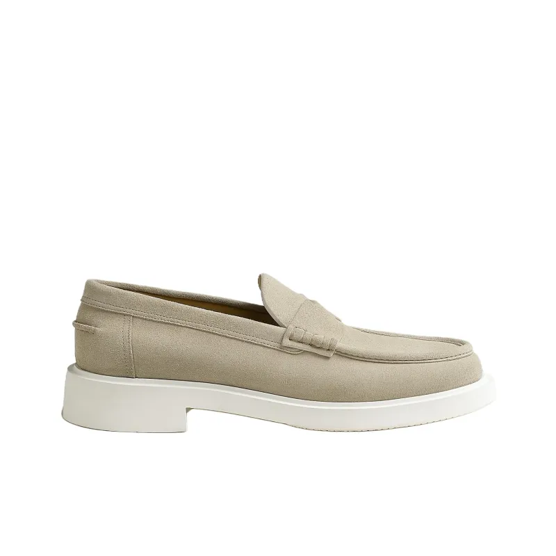 HERMES Loafers Men White-1