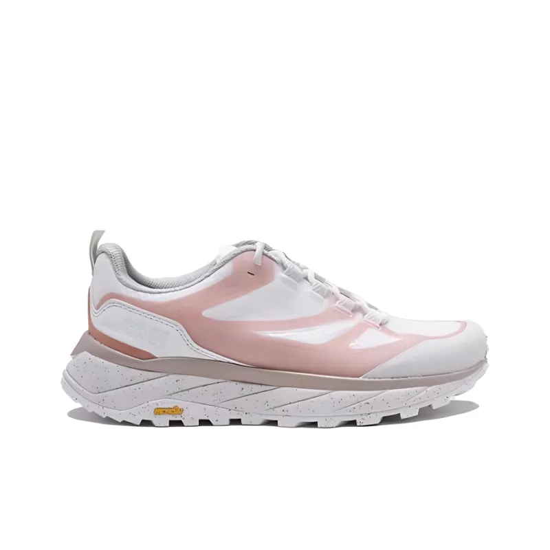 Jack Wolfskin Anti Slip Wear Resistant Low Top Trekking Shoes Women's Pink White-1