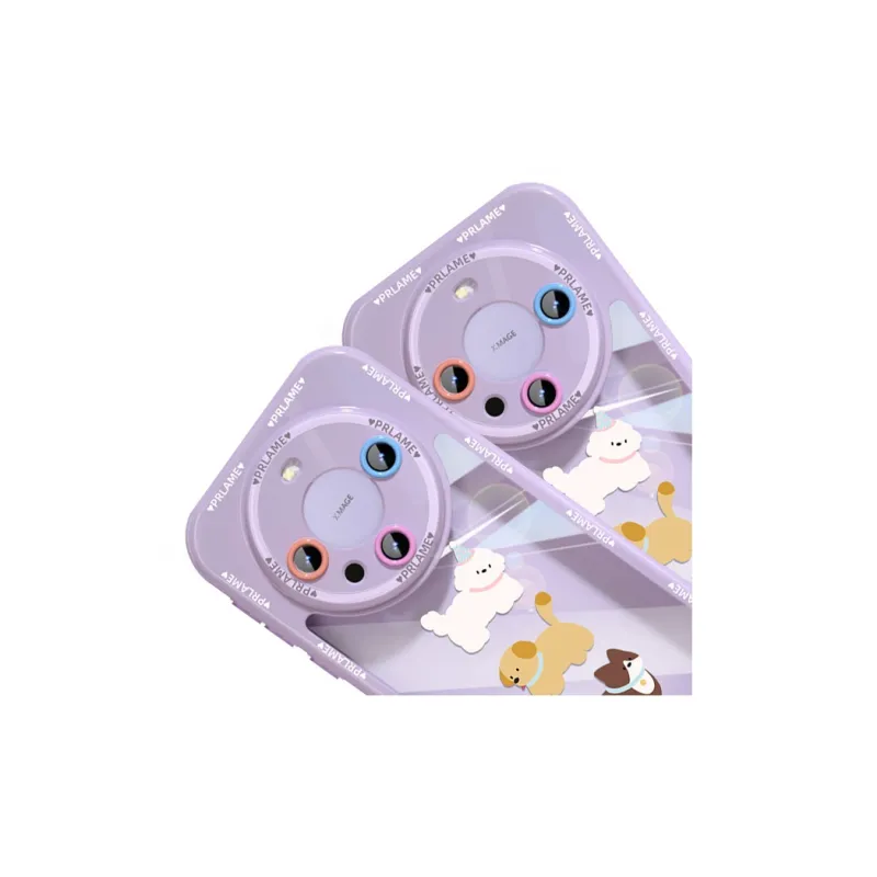 Sen Dog Acrylic Material Transparent Cute Niche Phone Cases Applicable To Huawei Mate60Pro/50/40-8