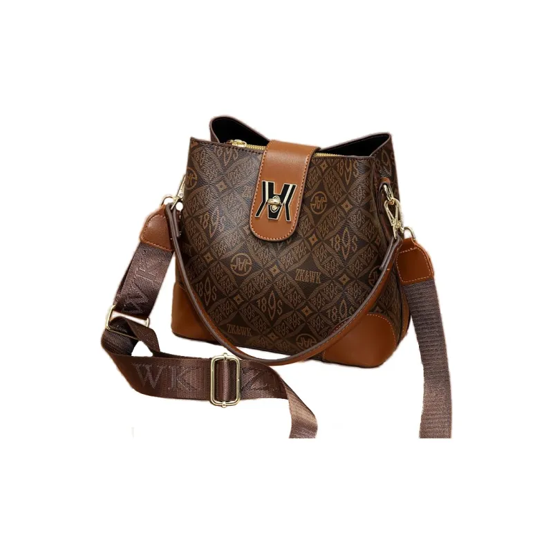 Weymond Pu Crossbody Handbag, Shoulder Bag Regular Women's Coffee/Earth Yellow/Ecru-15