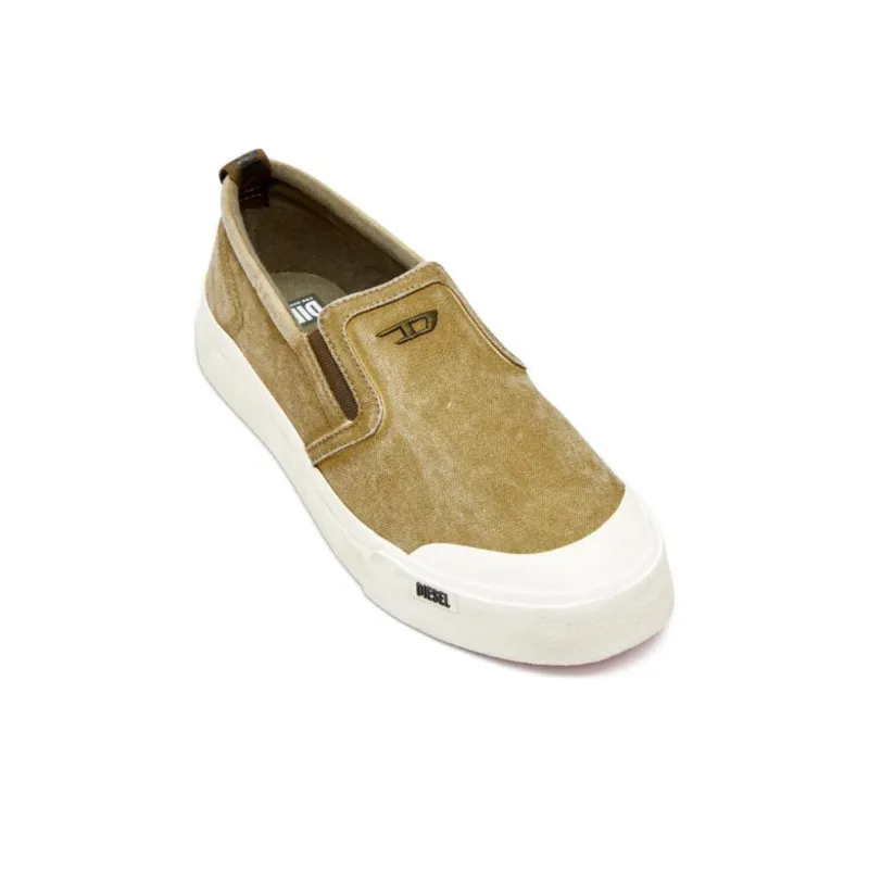 DIESEL S Athos Slip on Denim Sneakers-2