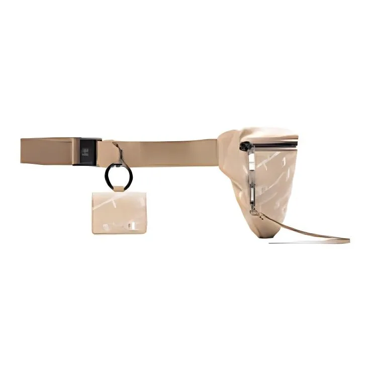 Champion Canvas Canvas Bag Shoulder Bag Crossbody Bag Medium Size Unisex Black/Khaki-6