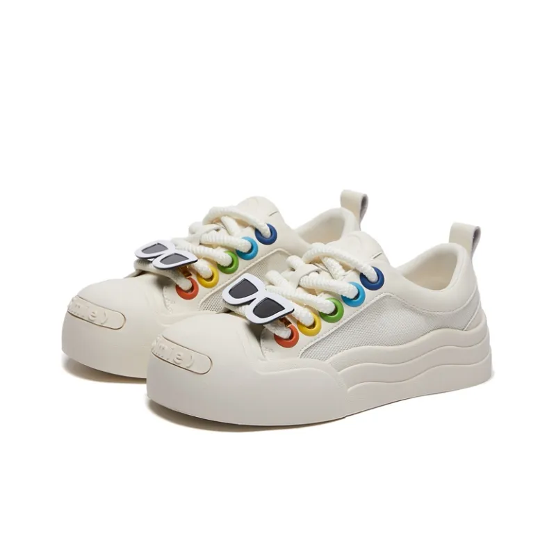 Dini Deer Low-Top Skateboard Shoes Women's 2024 Summer New Arrival-1