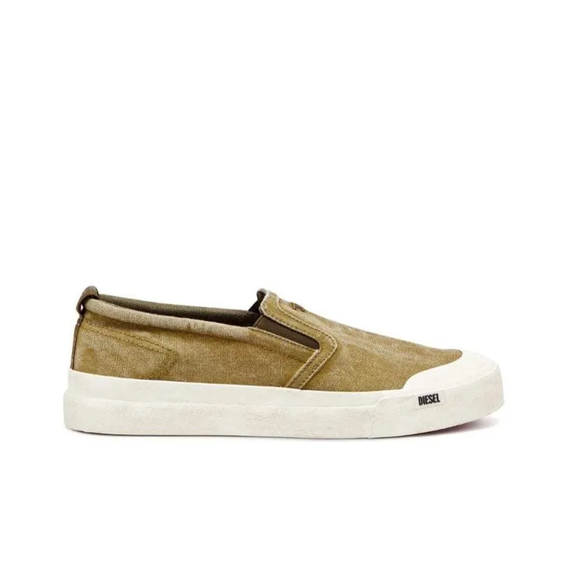 DIESEL S Athos Slip on Denim Sneakers-1