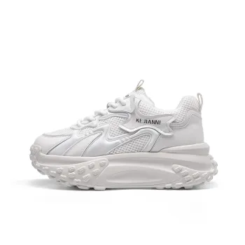 KEJIANNI Breathable And Lightweight Low Top Chunky Sneakers Women's