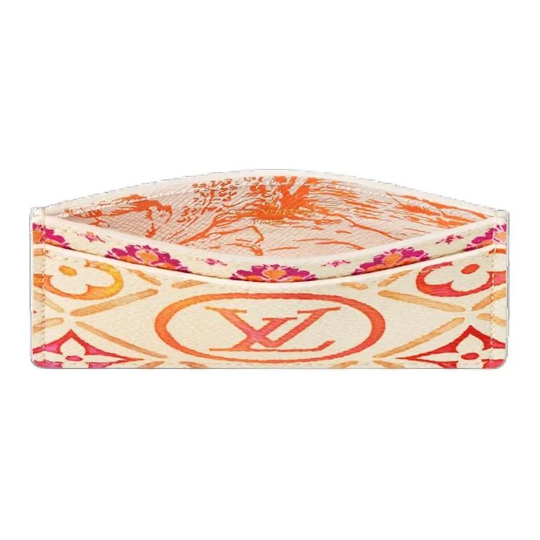 LOUIS VUITTON Card Holder Coral-2