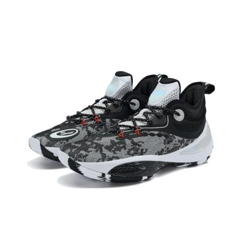 XTEP Wear Resistant Mid Top Basketball Shoes Men's-2