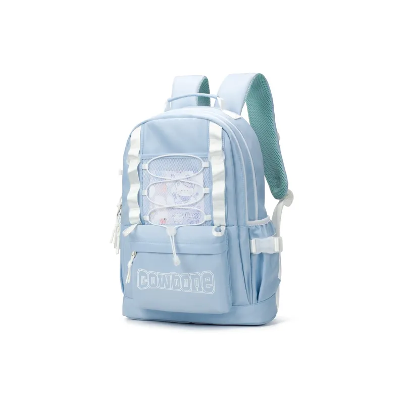 COWBONE Fabric Backpack Regular Women's White Blue-5