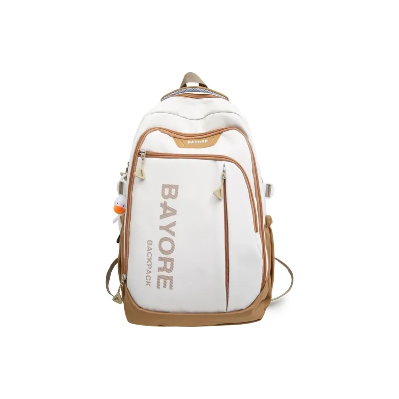 DALO Nylon Backpack Laptop Backpack Regular Unisex Black/Blue/Red/Orange-7