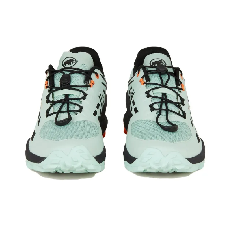 MAMMUT Sertig Anti Slip Wear Resistant Low Top Trekking Shoes Men's Green Black-3