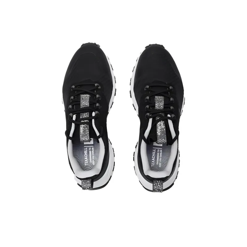 Jack Wolfskin Anti Slip Wear Resistant Low Top Trekking Shoes Women's Black White-4