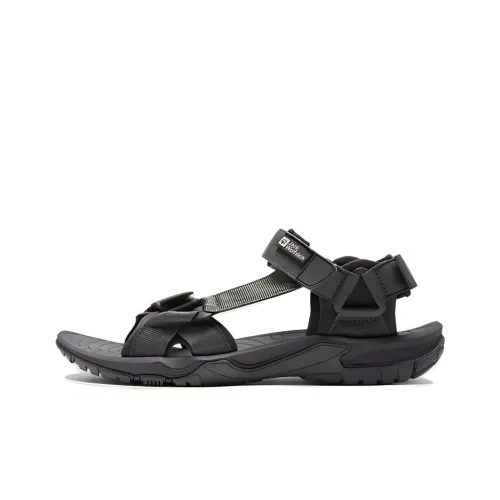 JACK WOLFSKIN Beach Sandals Men Green/Black