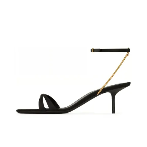 SAINT LAURENT One Strap Sandals 5.5cm Women's Black