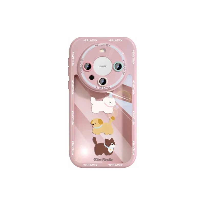 Sen Dog Acrylic Material Transparent Cute Niche Phone Cases Applicable To Huawei Mate60Pro/50/40-9