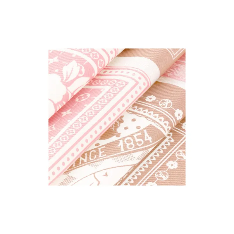 LOUIS VUITTON Silk Scarves Unisex Multicolor-2