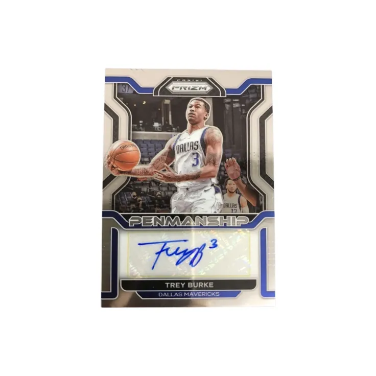 PANINI 2021 22 Prizm Trey Burke Signature Star Card Access Pass Sports Cards 1 Pc-0