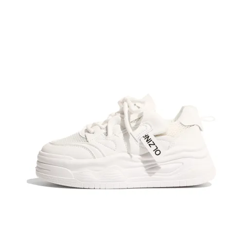 LXVB Low-Top Skateboard Shoes 5.5cm Women's