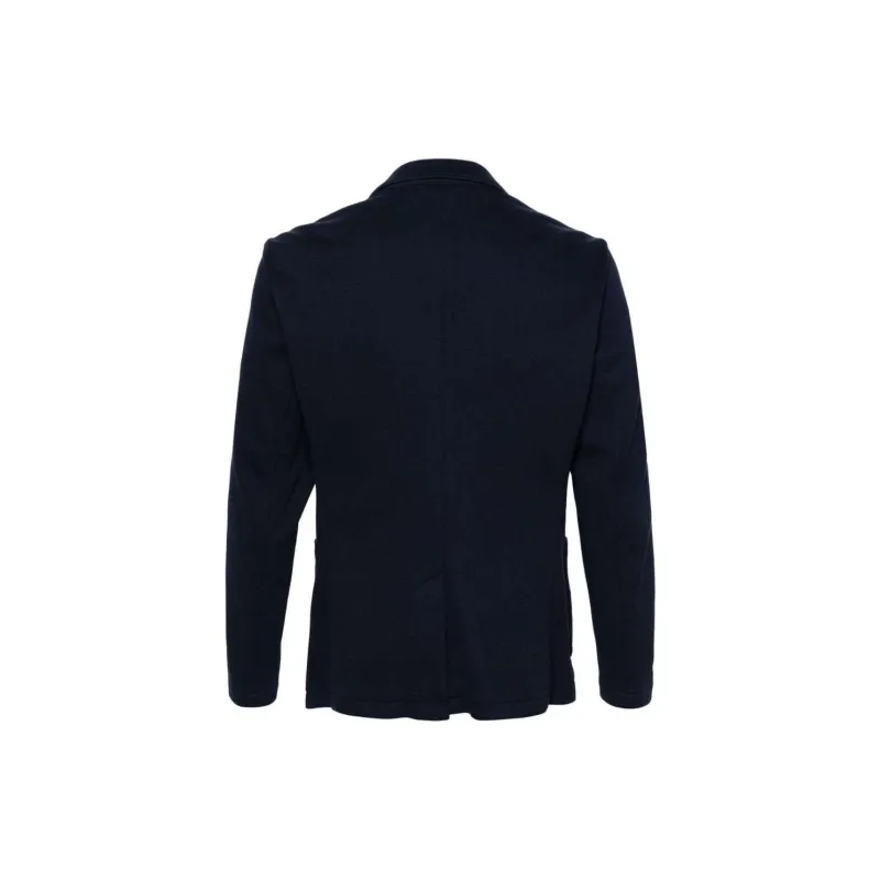 ARMANI EXCHANGE Single-breasted Piqué Blazer-1