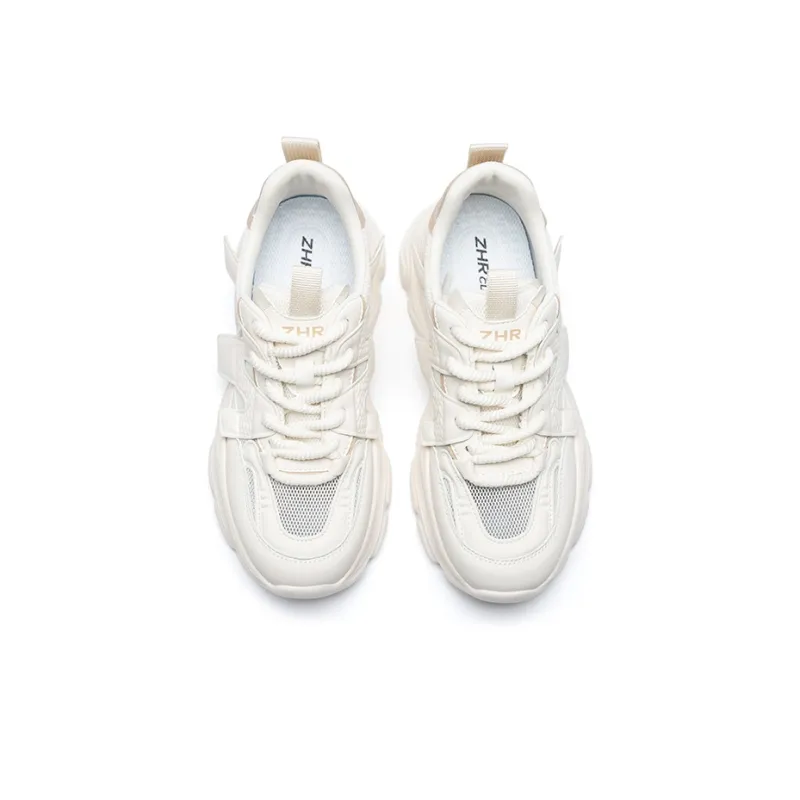 ZHR Cushioning Breathable Low-Top Chunky Sneakers Women's-8