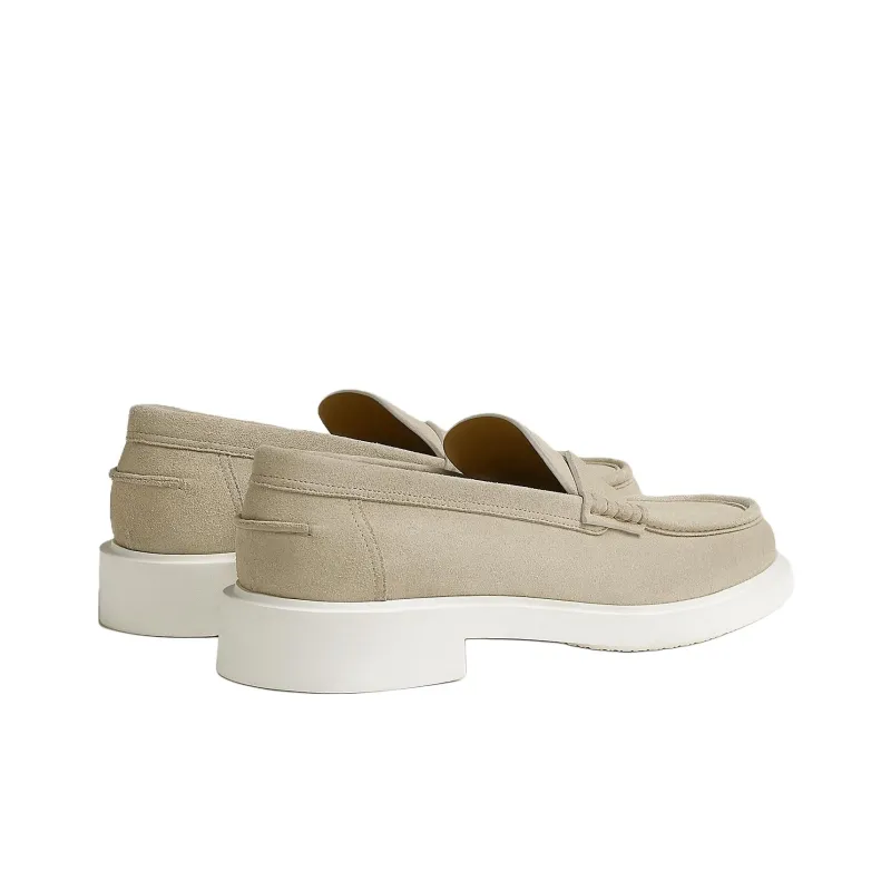 HERMES Loafers Men White-2