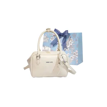 REDOO PU Shoulder Bag, Crossbody Bag, Handbag Regular Women's Cream White/Black/Blue/Pink