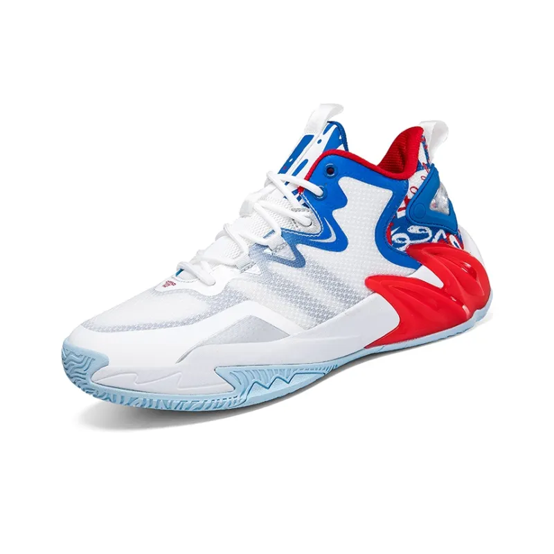 ANDEZHANMUSI Cushioning, Slip Resistant, And Abrasion Resistant Low Top Cushioning Technology Basketball Shoes Unisex-7