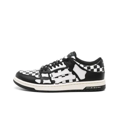 AMIRI Skel Top Low Check pattern Sneakers