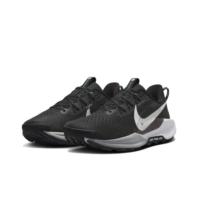 Nike React Pegasus Trail 5 Black Anthracite Wolf Grey White-2