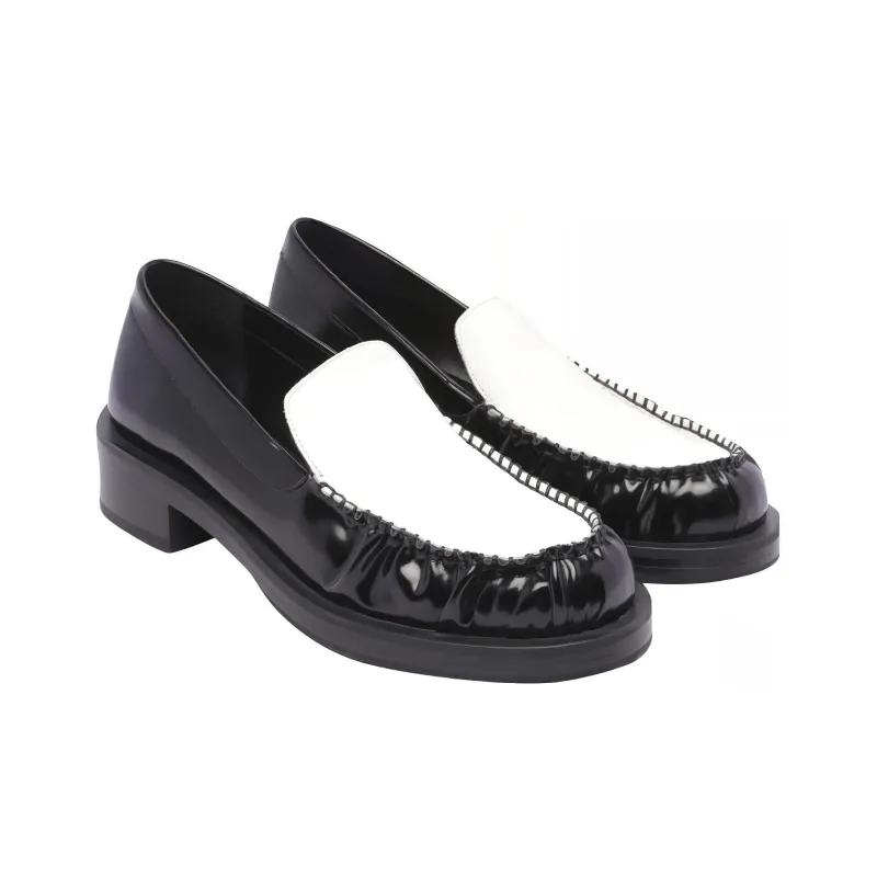 stuart weitzman Grayson Colour-block Design Loafers-1