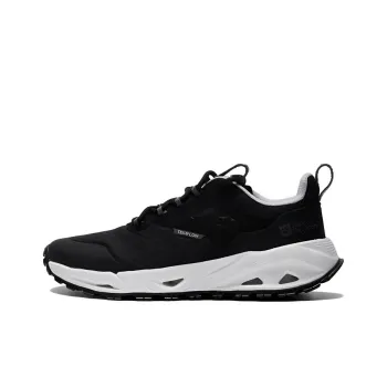 Jack Wolfskin Anti Slip Wear Resistant Low Top Trekking Shoes Women's Black White