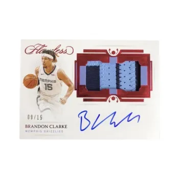 PANINI Brandon Clarke 2020 21 Portable Patch Signature 09/15 Card Star Player Card Product Access Sports Cards 1 Pc
