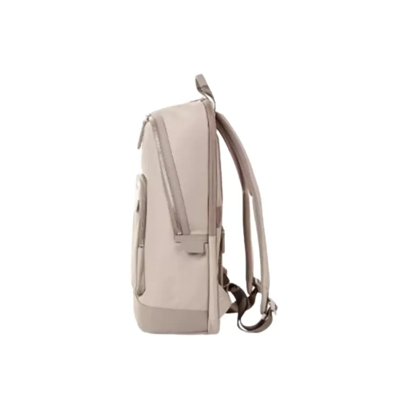 SAMSONITE Fabric Backpack Medium Size Men's Beige Yellow-2