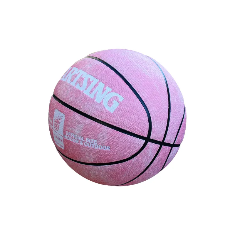 VARTSING PU Basketball Marble Pink Size 6 Training Unisex-1