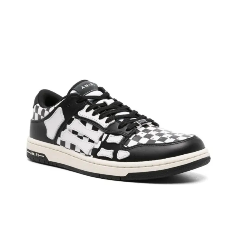 AMIRI Skel Top Low Check pattern Sneakers-2