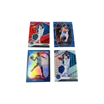 PANINI Ja Morant Grizzlies Refraction Star Cards Card Passes Sports Cards 4 Pcs