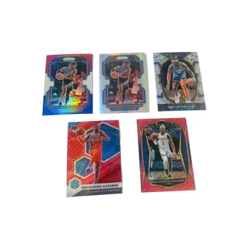 PANINI Thunder, Alexander, Refringence, Shai Gilgeous, Basketball Card, Card Product Access Sports Cards 5 Pcs