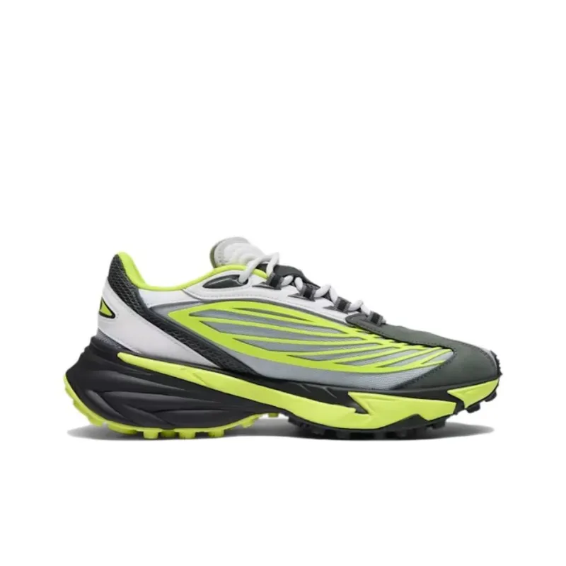 PUMA Spire Anti Slip Wear Resistant Low Top Casual Shoes Unisex Gray Green-1