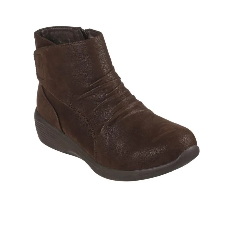 Skechers Arya Ankle Boots Women's Brown-3