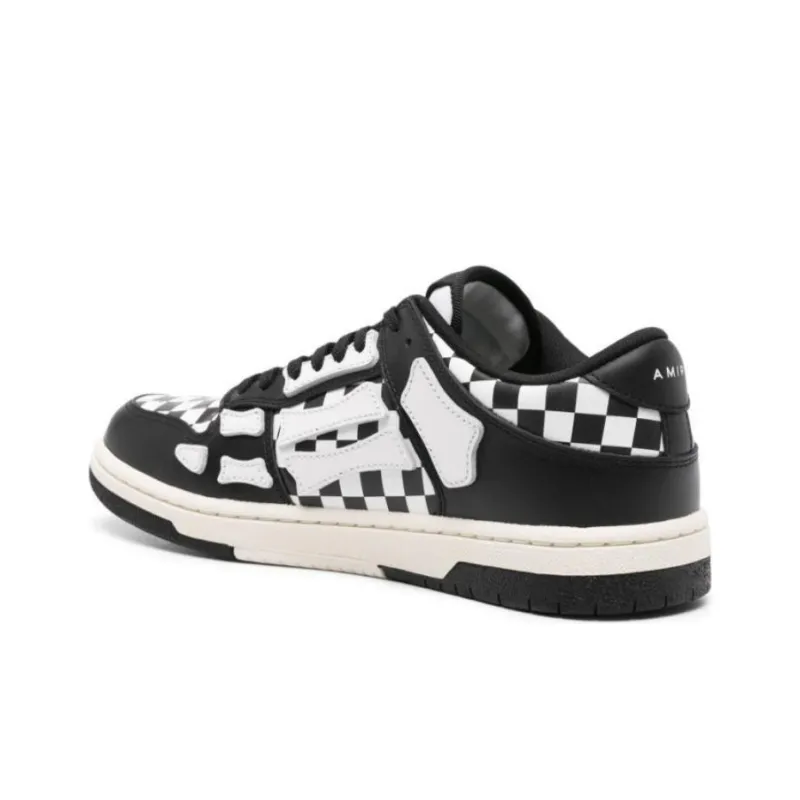 AMIRI Skel Top Low Check pattern Sneakers-3
